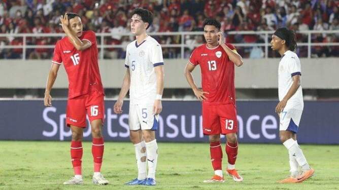 Foto: Indonesia gagal melaju ke semifinal ASEAN Cup 2024.