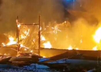 Rumah di Medan Johor Hangus Terbakar