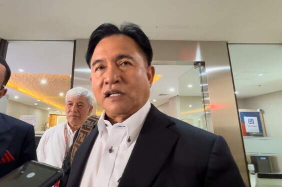 Foto: Menteri Koordinator Bidang Hukum, HAM, Imigrasi, dan Pemasyarakatan, Yusril Ihza Mahendra.