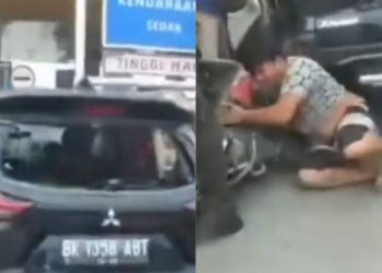Xpander Hitam di Medan Diamuk Massa, Ini Penyebabnya