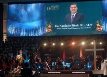 Ribuan Umat Kristiani Rayakan Natal Oikumene Sumut 2024