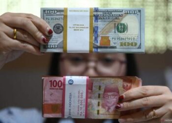 Rupiah Jatuh Melemah Tembus Rp 16.313 per Dolar AS