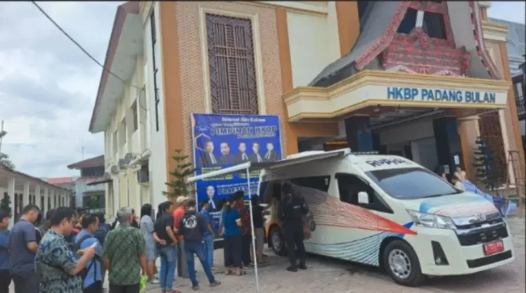 Foto: Pelaksanaan SERUNAI dipusatkan di sejumlah lokasi gereja seperti di HKBP Pabrik Tenun, HKBP Marendal, HKBP Simalingkar, HKBP Padang Bulan dan HKBP Tanjung Sari.(Dok:BI Sumut)