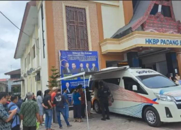 Foto: Pelaksanaan SERUNAI dipusatkan di sejumlah lokasi gereja seperti di HKBP Pabrik Tenun, HKBP Marendal, HKBP Simalingkar, HKBP Padang Bulan dan HKBP Tanjung Sari.(Dok:BI Sumut)
