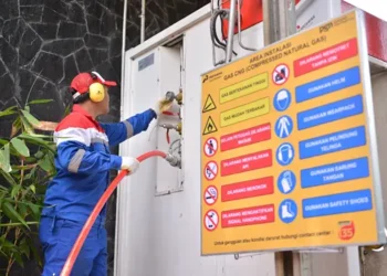 Foto: PGN Jaga Penyaluran Gas Bumi 853 BBTUD Selama Nataru 1