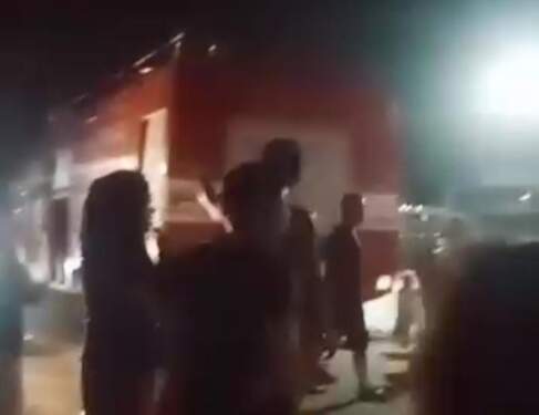 Foto: Peristiwa kebakaran di Desa Bangun Rejo Kecamatan Tanjung Morawa, Sabtu (29/11/2024).