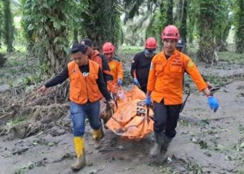 Petugas Temukan Korban Tewas ke-10 Longsor Sibolangit