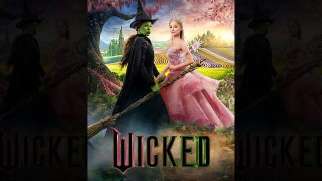 Foto: Poster film "Wicked" yang dibintangi oleh Chintya Erivo dan Ariana Grande.