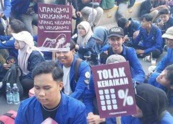 Tolak PPN 12 Persen, Mahasiswa Aksi Demo 1 Januari