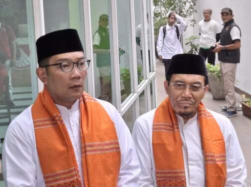 Foto: Ridwan Kamil-Suswono.