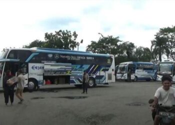 Hari Ini Diprediksi jadi Puncak Kenaikan Penumpang di Terminal Amplas