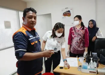 Foto: PT KAI Sumut Lakukan Tes Narkoba Kepada Petugas 8