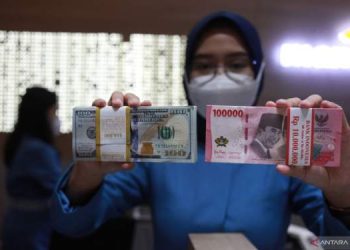 Rupiah Loyo, Harga Emas Turun Tipis
