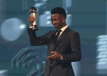 Bintang Real Madrid Vinicius Junior Pemain Terbaik FIFA 2024