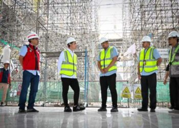 Wapres Gibran Tinjau Proyek Medan Islamic Center