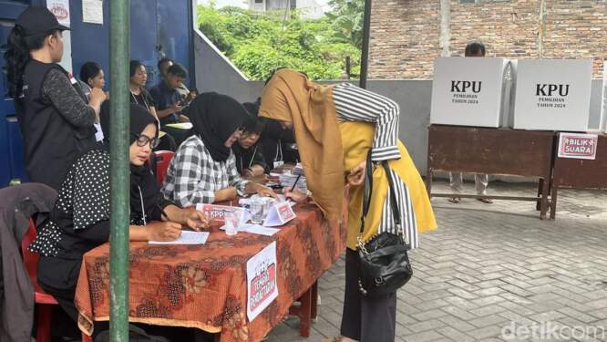 Foto: Pemilu susulan di Medan.