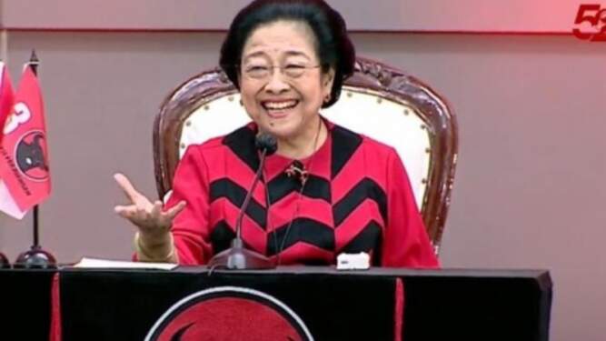 Foto: Ketua Umum PDI Perjuangan, Megawati Soekarnoputri.