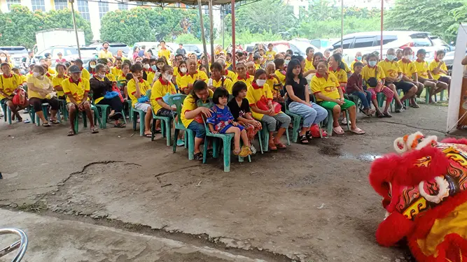 Foto: Sambut Imlek, Keluarga Besar Cinta Kasih 88 Salurkan 160 Paket Sembako 1