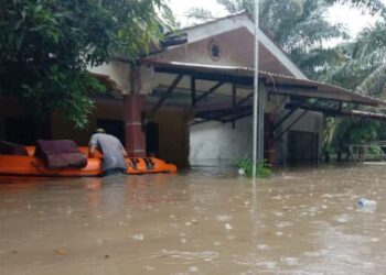 Ribuan Rumah di Batu Bara Rumah Terendam Banjir