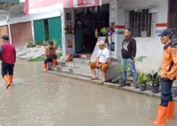 4 Kecamatan di Tebing Tinggi Terendam Banjir