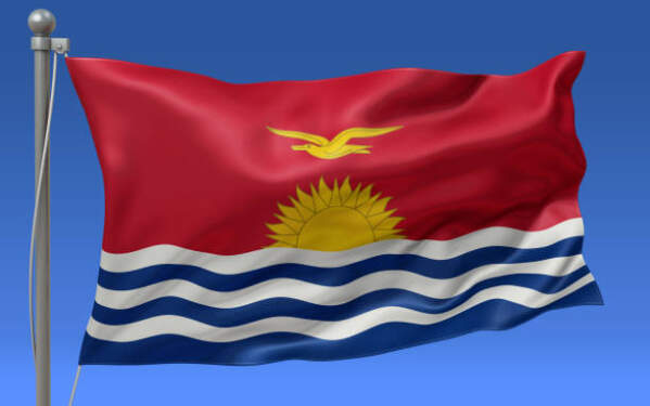Foto: Bendera Republik Kiribati.