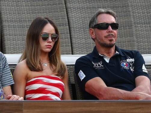 Foto: Chief Technology Officer dan Executive Chairman Larry Ellison (kanan).