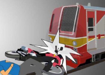 Tragis! Ibu-Anak Warga Sergai Tewas Disambar Kereta Api