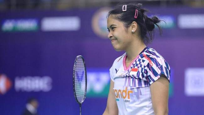 Foto: Gregoria Mariska Tunjung bakal berjuang di perempat final India Open 2025.