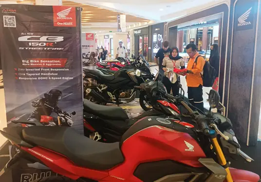 Foto: PT Indako Trading Coy menghadirkan exhibition istimewa bertajuk “ Honda Sport Motoshow (HSMS) “. (Istimewa)