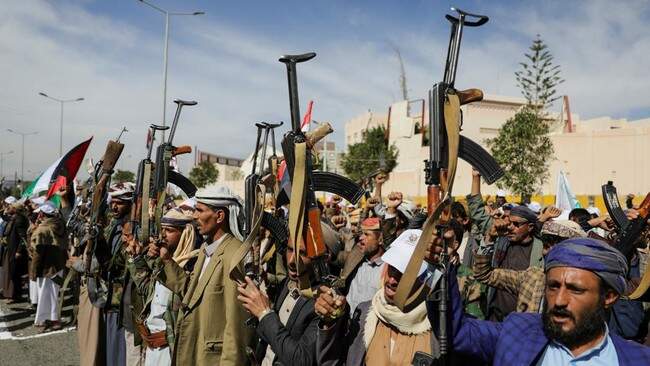 Foto: Milisi Houthi Yaman ditetapkan sebagai teroris.