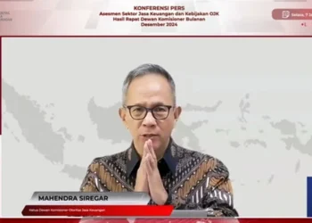 Rapat RDKB OJK, Stabilitas Sektor Jasa Keuangan Terjaga Stabil 9 Ketua Dewan Komisioner OJK Mahendra Siregar.(tangkapan layar)