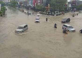 Kota Samarinda Dilanda Banjir Besar, Ini Penampakannya