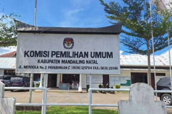 Foto: Kantor KPU Madina.