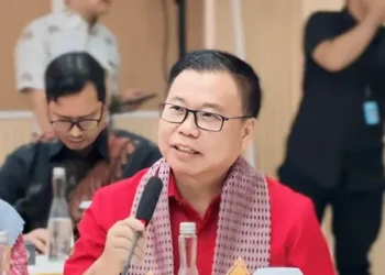 Anggota Komisi X DPR RI dari Faksi PDI Perjuangan dr Sofyan Tan 
melakukan Kunker Spesifik Komisi X DPR RI Bidang Kerja Badan Pusat Statistik, di BPS Sumut, Medan , Kamis (30/1).(Ist)