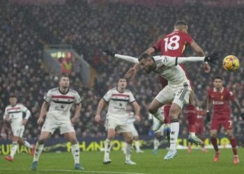 MU Imbangi Liverpool di Anfield