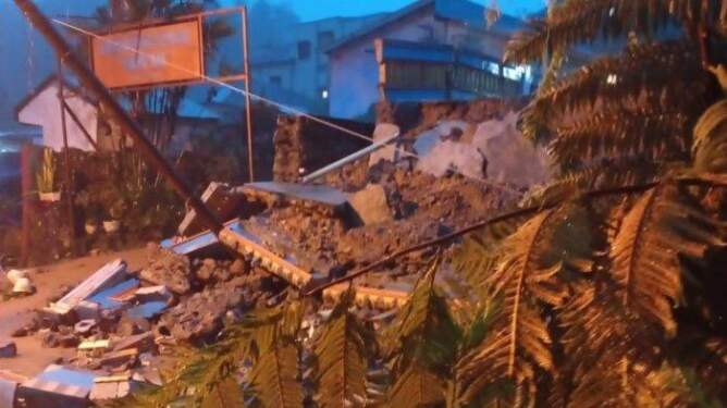 Foto: Longsor dan banjir bandang di Petungkriyono, Pekalongan.