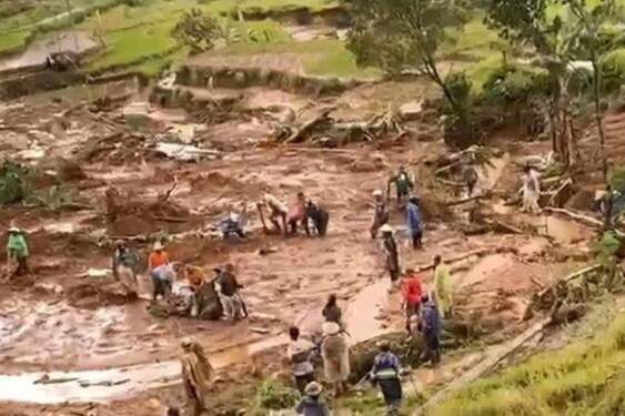 Foto: Longsor di Kecamatan Petungkriyono Kabupaten Pekalongan Provinsi Jawa Tengah.