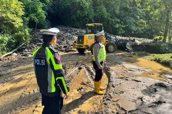 Foto: Longsor di Kabupaten Gayo Lues, Provinsi Aceh.