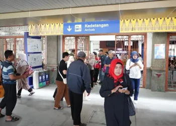 Foto: Selama Nataru, Divre I Sumut Angkut 165.083 Penumpang, Naik 11% 2