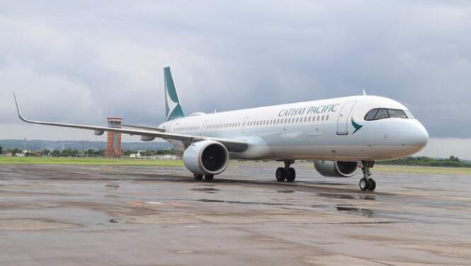 Foto: Maskapai penerbangan Cathay Pacific.