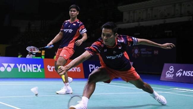 Fikri/Daniel lolos ke 16 besar Thailand Masters 2025. 