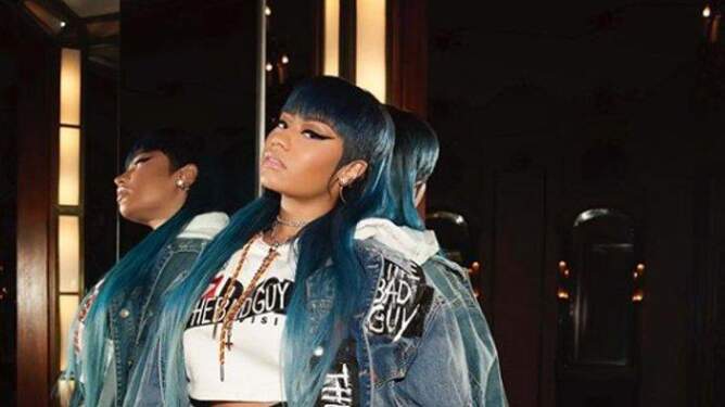 Foto: Penyanyi rap Nicki Minaj.