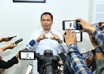 Ketua KPPU M. Fanshurullah Asa 
dalam kegiatan Outlook Persaingan Usaha 2025.(Dok:KPPU)