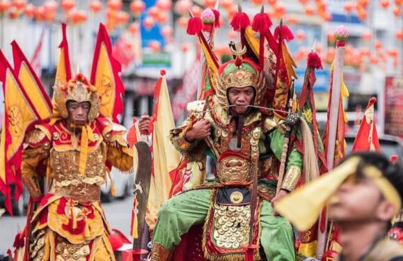 Foto: Pawai Tatung di Singkawang.