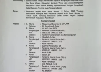 Foto: Pejabat Aceh Besar Diduga Gunakan Studi Banding untuk Hadiri Hajat Kawin Anak Pejabat Ke Lombok 3