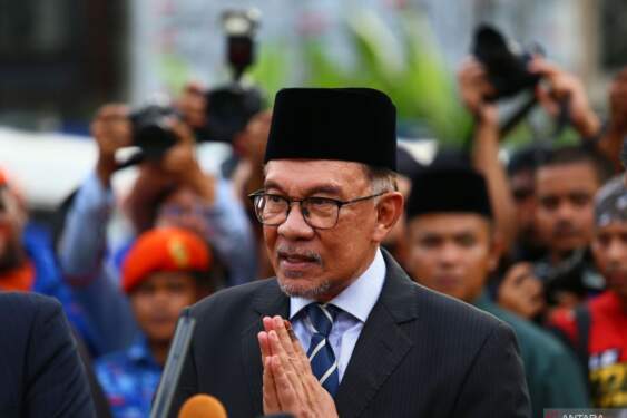 Foto: Perdana Menteri Malaysia Anwar Ibrahim.