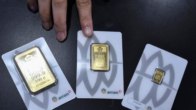 Foto: Harga emas hari Ini Rp 1,6 juta/gram.