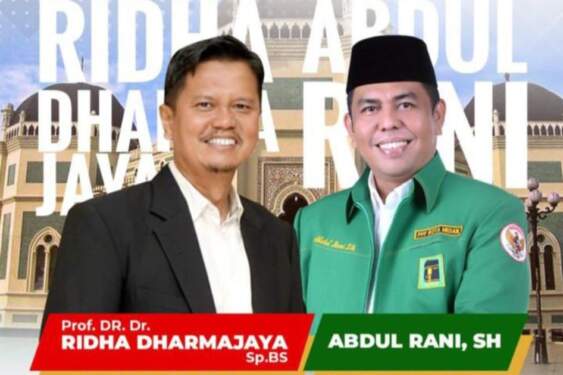 Foto: Prof Ridha Dharmajaya dan Abdul Rani.