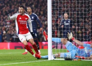 Liga Inggris: Arsenal Ditahan Aston Villa