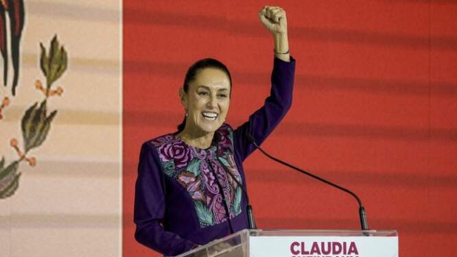 Foto: Presiden Meksiko Claudia Sheinbaum.